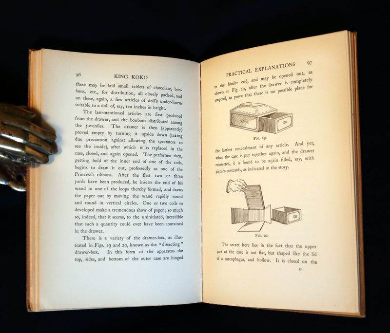 1904 First Edition - CONJURING throughout a Fairy Tale - King Koko by Professor Hoffmann.
