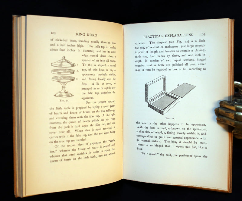 1904 First Edition - CONJURING throughout a Fairy Tale - King Koko by Professor Hoffmann.