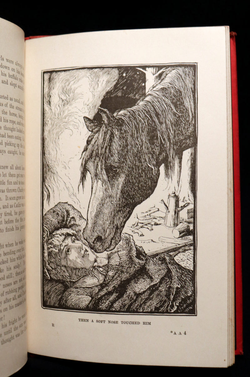 1899 Rare 1stED - The RED BOOK of ANIMAL STORIES by Andrew Lang Illustrated by H.J. Ford.