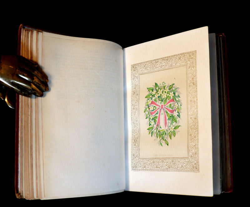 1870 Scarce Floriography Book ~ FLORA SYMBOLICA or The Language and Sentiment of Flowers by John Ingram.