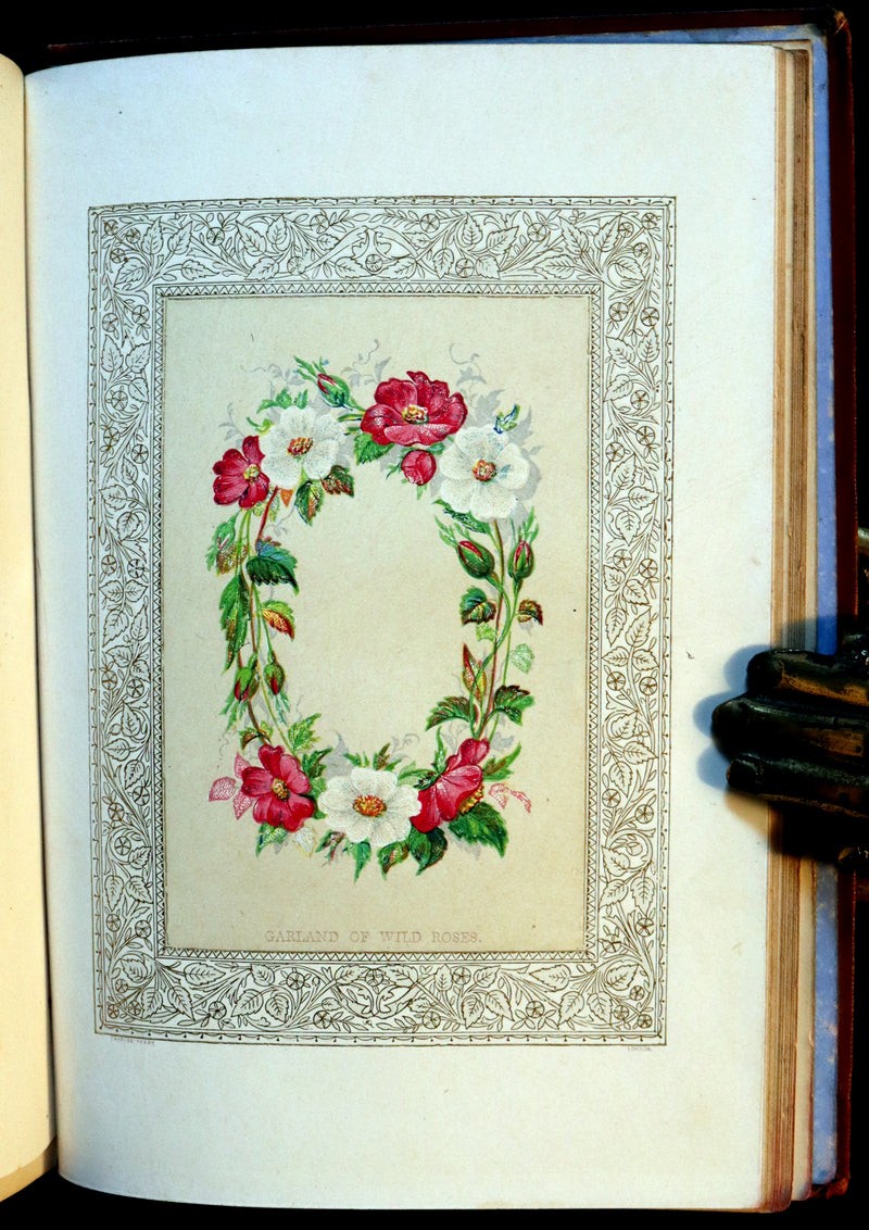 1870 Scarce Floriography Book ~ FLORA SYMBOLICA or The Language and Sentiment of Flowers by John Ingram.