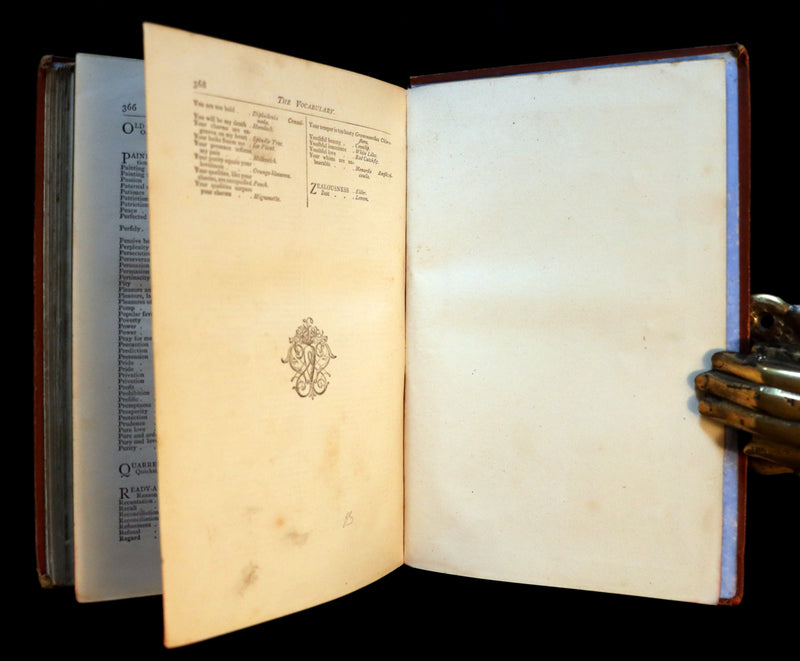 1870 Scarce Floriography Book ~ FLORA SYMBOLICA or The Language and Sentiment of Flowers by John Ingram.