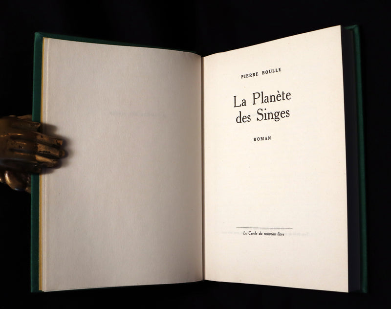 1963 Rare First Limited Edition #945 - La Planete des Singes (The Planet of the Apes) by Pierre Boulle.