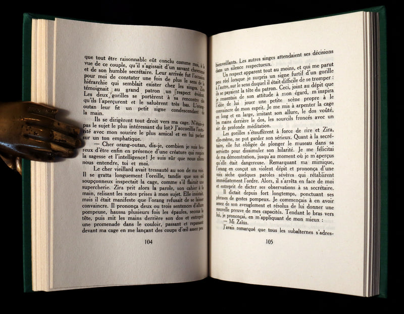 1963 Rare First Limited Edition #945 - La Planete des Singes (The Planet of the Apes) by Pierre Boulle.