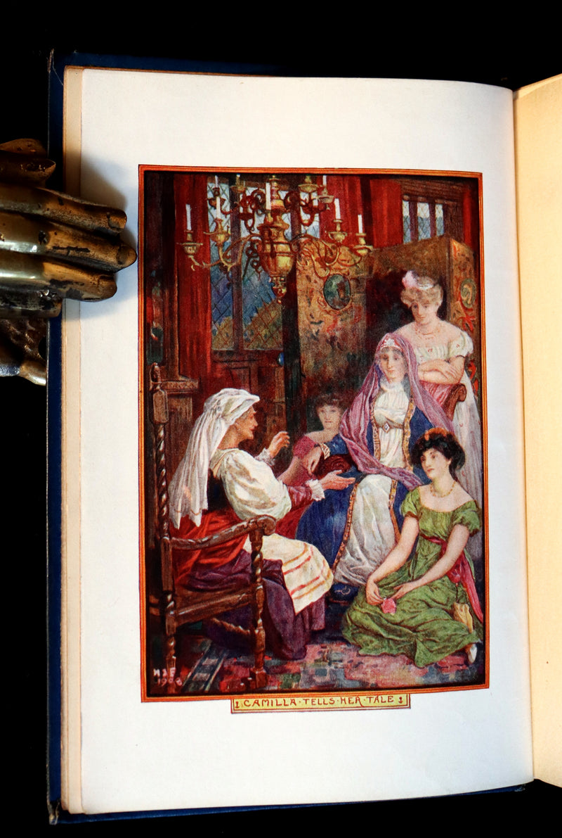 1908 Rare 1stEd Book - THE BOOK OF PRINCES & PRINCESSES by Mrs. Lang, editor Andrew Lang.