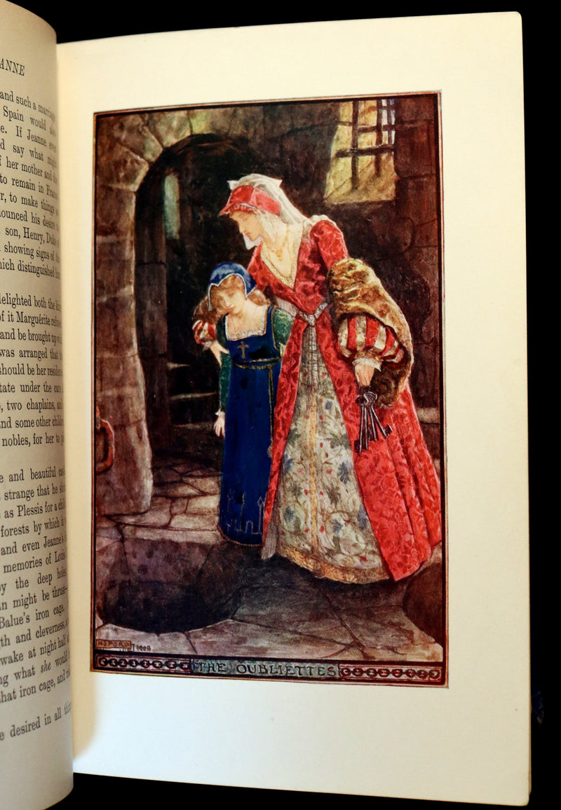 1908 Rare 1stEd Book - THE BOOK OF PRINCES & PRINCESSES by Mrs. Lang, editor Andrew Lang.