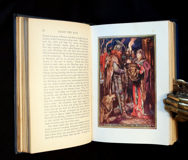 1908 Rare 1stEd Book - THE BOOK OF PRINCES & PRINCESSES by Mrs. Lang, editor Andrew Lang.