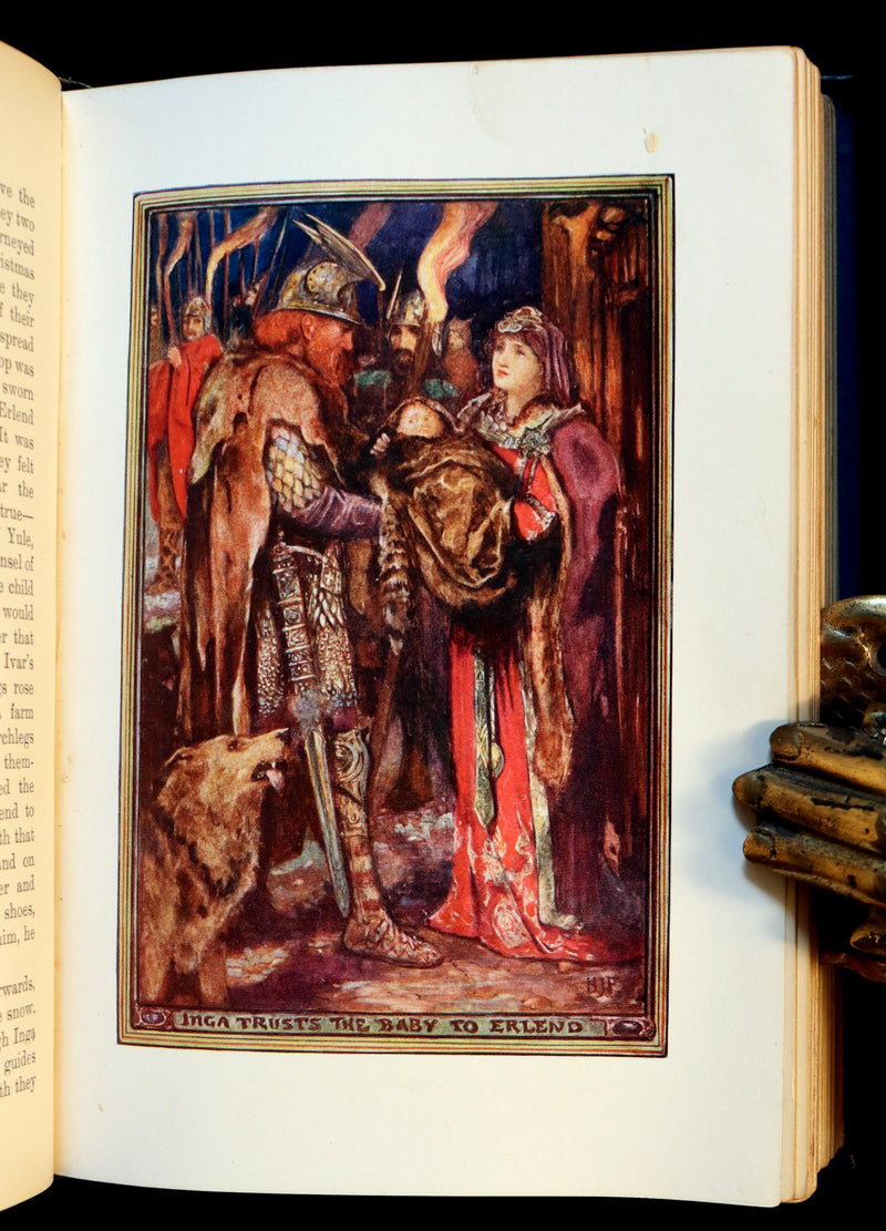 1908 Rare 1stEd Book - THE BOOK OF PRINCES & PRINCESSES by Mrs. Lang, editor Andrew Lang.