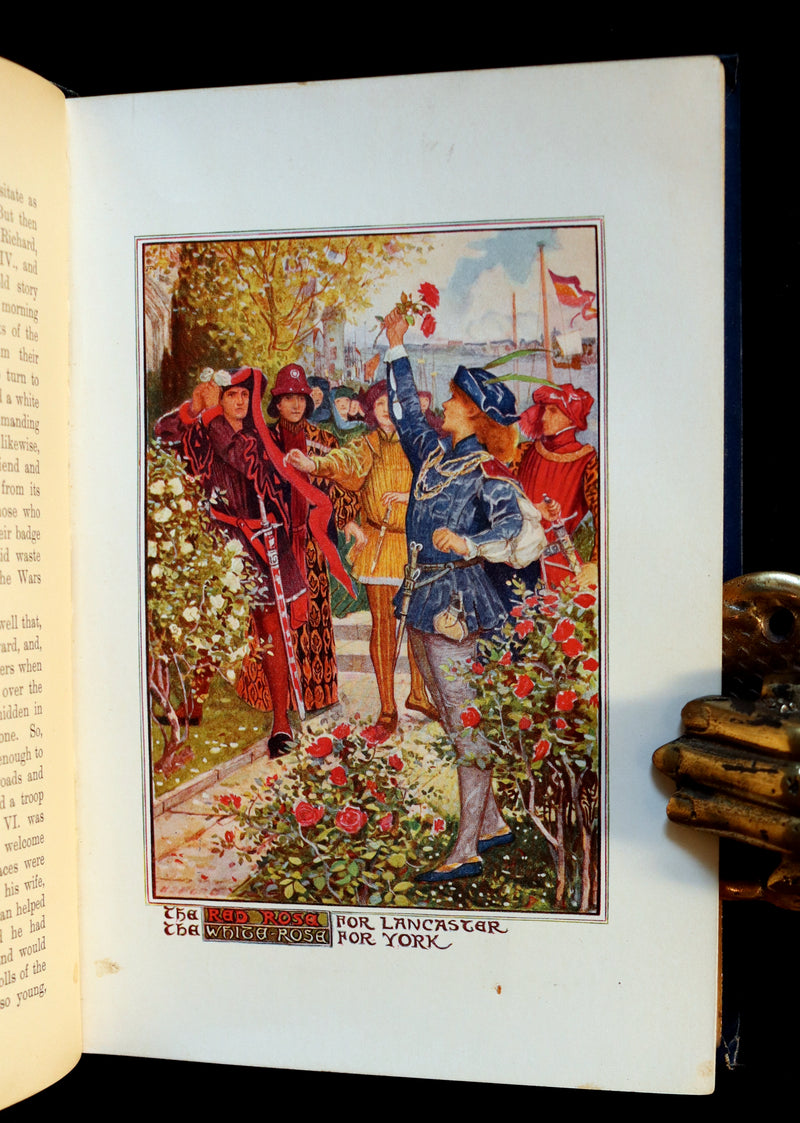 1908 Rare 1stEd Book - THE BOOK OF PRINCES & PRINCESSES by Mrs. Lang, editor Andrew Lang.
