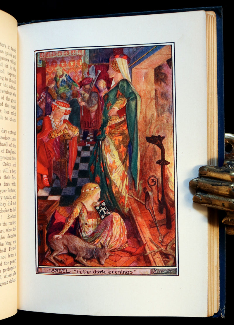 1908 Rare 1stEd Book - THE BOOK OF PRINCES & PRINCESSES by Mrs. Lang, editor Andrew Lang.