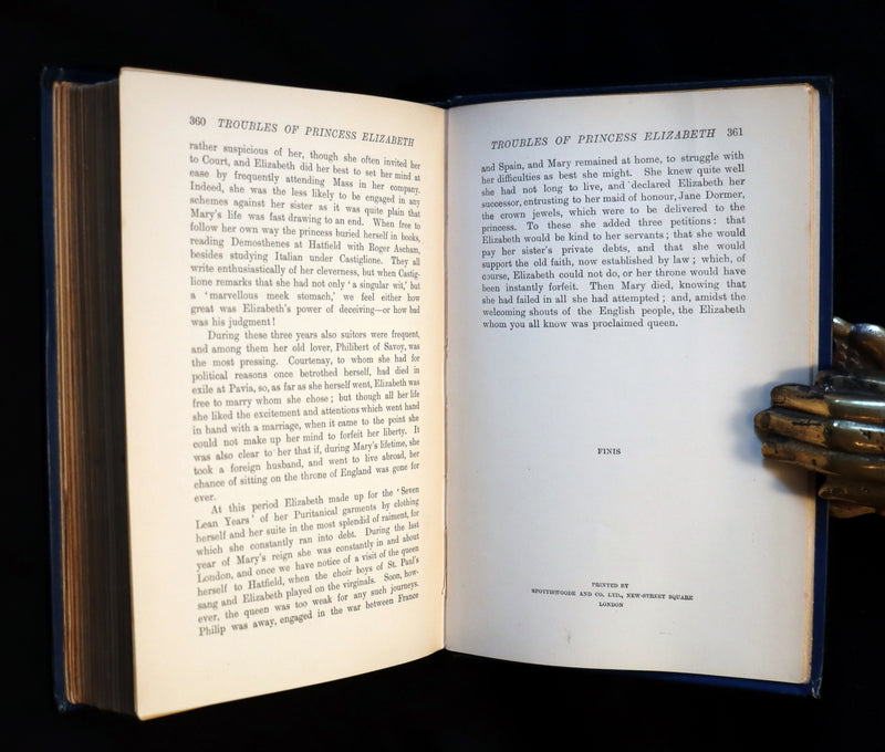 1908 Rare 1stEd Book - THE BOOK OF PRINCES & PRINCESSES by Mrs. Lang, editor Andrew Lang.