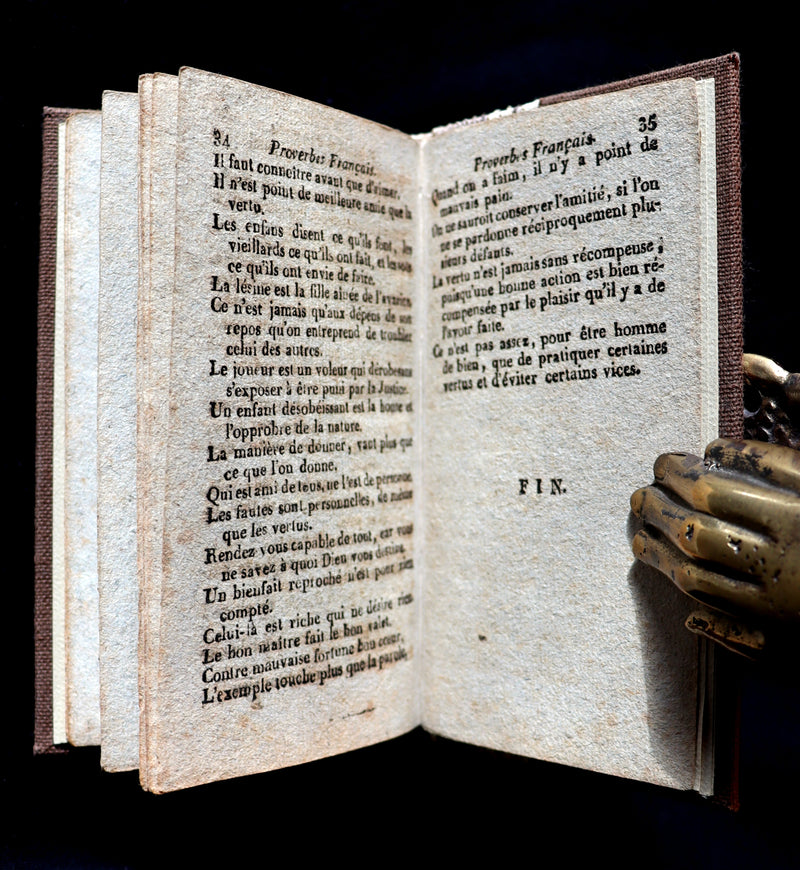 1832 Scarce half snakeskin binding by J. Franklin Mowery - Countess d'ANOIS - La Bonne petite souris - The Little Good Mouse.