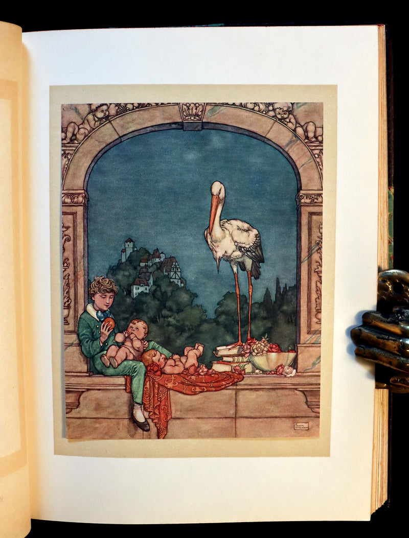 1913 Rare First Edition - Hans Andersen's Fairy Tales illustrated by W. Heath Robinson.