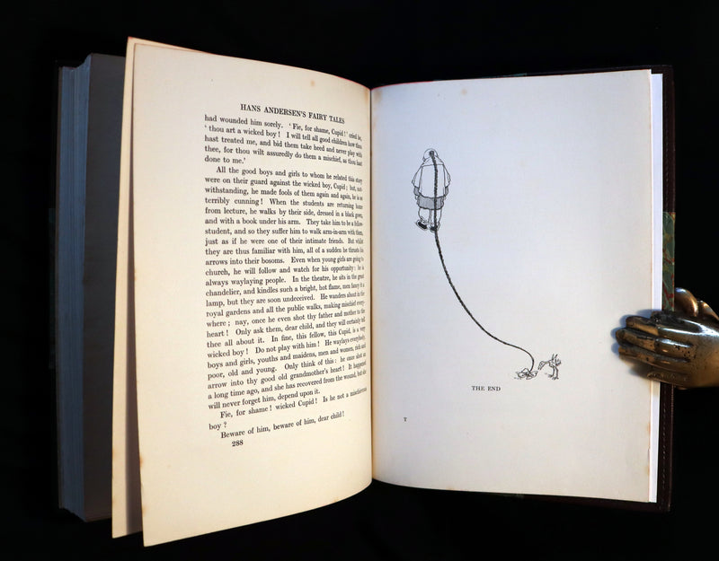 1913 Rare First Edition - Hans Andersen's Fairy Tales illustrated by W. Heath Robinson.