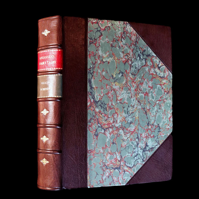 1913 Rare First Edition - Hans Andersen's Fairy Tales illustrated by W. Heath Robinson.