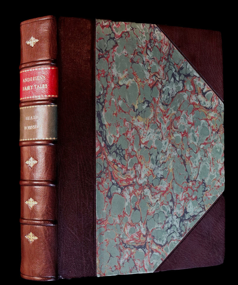 1913 Rare First Edition - Hans Andersen's Fairy Tales illustrated by W. Heath Robinson.