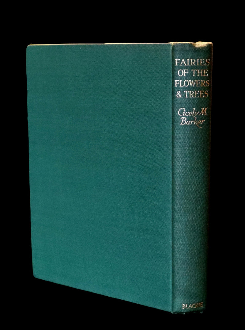 1950 Rare Cicely Mary Barker Book - FAIRIES OF THE FLOWERS AND TREES - 1st EDITION.