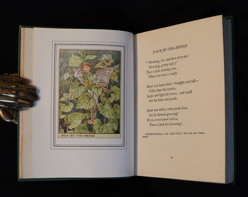 1950 Rare Cicely Mary Barker Book - FAIRIES OF THE FLOWERS AND TREES - 1st EDITION.