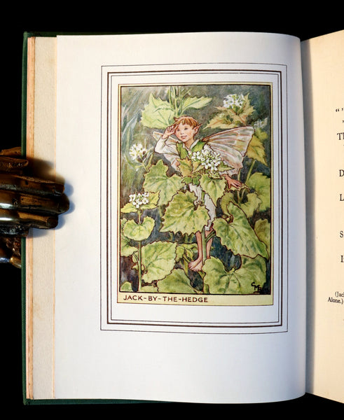 1950 Rare Cicely Mary Barker Book - FAIRIES OF THE FLOWERS AND TREES - 1st EDITION.