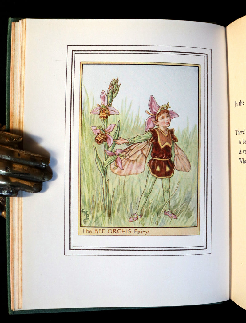 1950 Rare Cicely Mary Barker Book - FAIRIES OF THE FLOWERS AND TREES - 1st EDITION.