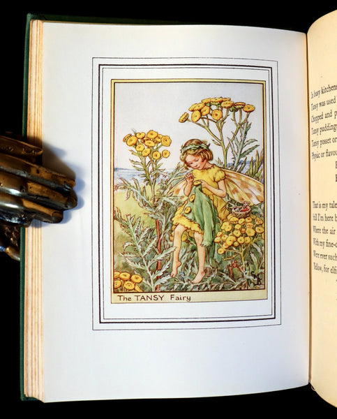 1950 Rare Cicely Mary Barker Book - FAIRIES OF THE FLOWERS AND TREES - 1st EDITION.