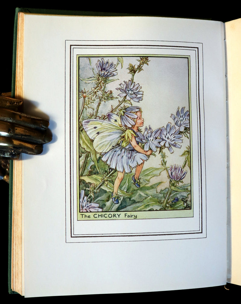 1950 Rare Cicely Mary Barker Book - FAIRIES OF THE FLOWERS AND TREES - 1st EDITION.