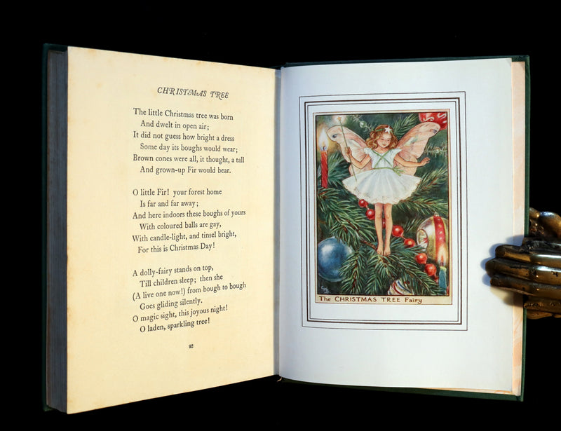 1950 Rare Cicely Mary Barker Book - FAIRIES OF THE FLOWERS AND TREES - 1st EDITION.