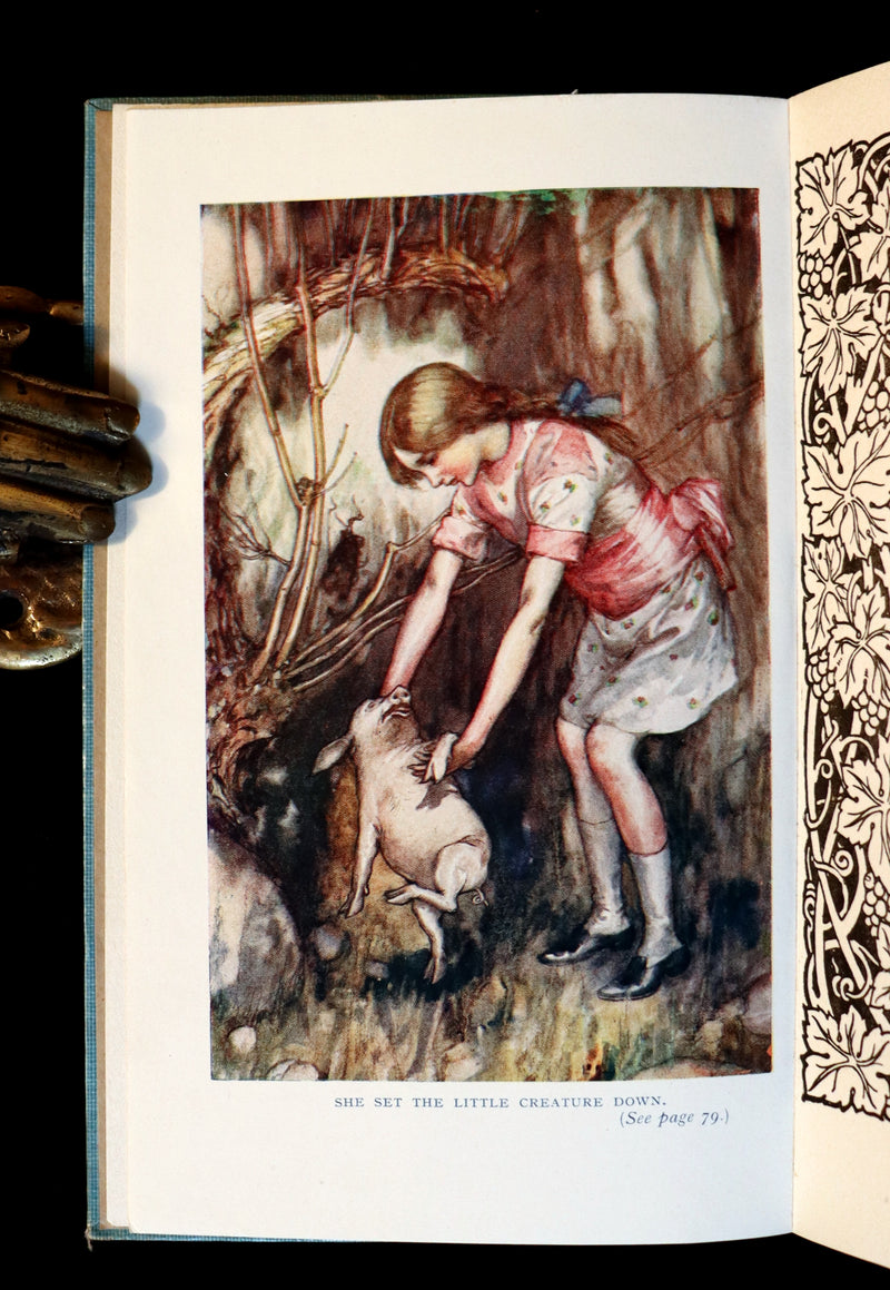 1929 Rare Strang's Edition - Alice's Adventures in Wonderland by Lewis Carroll.