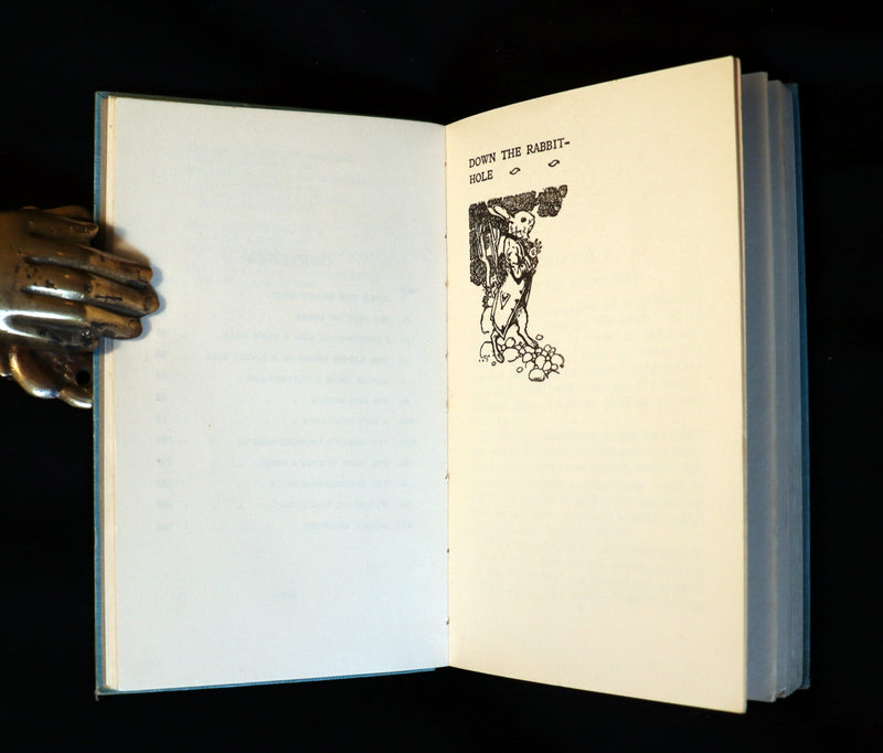 1929 Rare Strang's Edition - Alice's Adventures in Wonderland by Lewis Carroll.