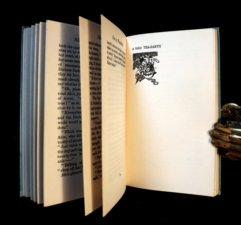 1929 Rare Strang's Edition - Alice's Adventures in Wonderland by Lewis Carroll.