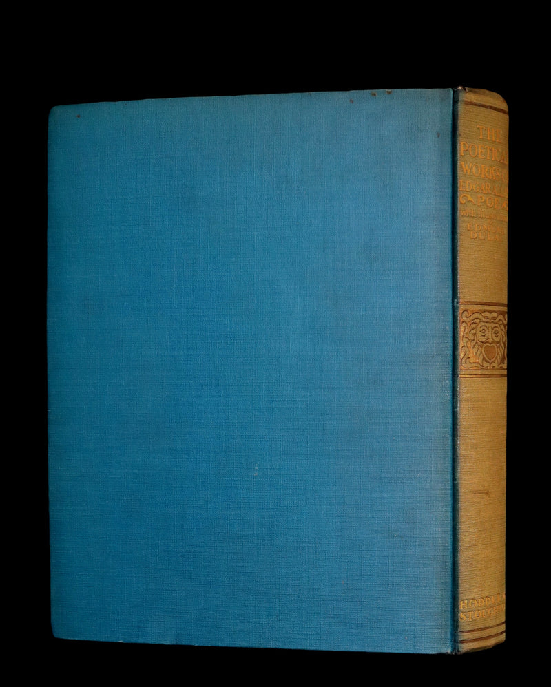 1910 First US Edition - The Poetical Works of Edgar Allan Poe Illustrated By Edmund Dulac.