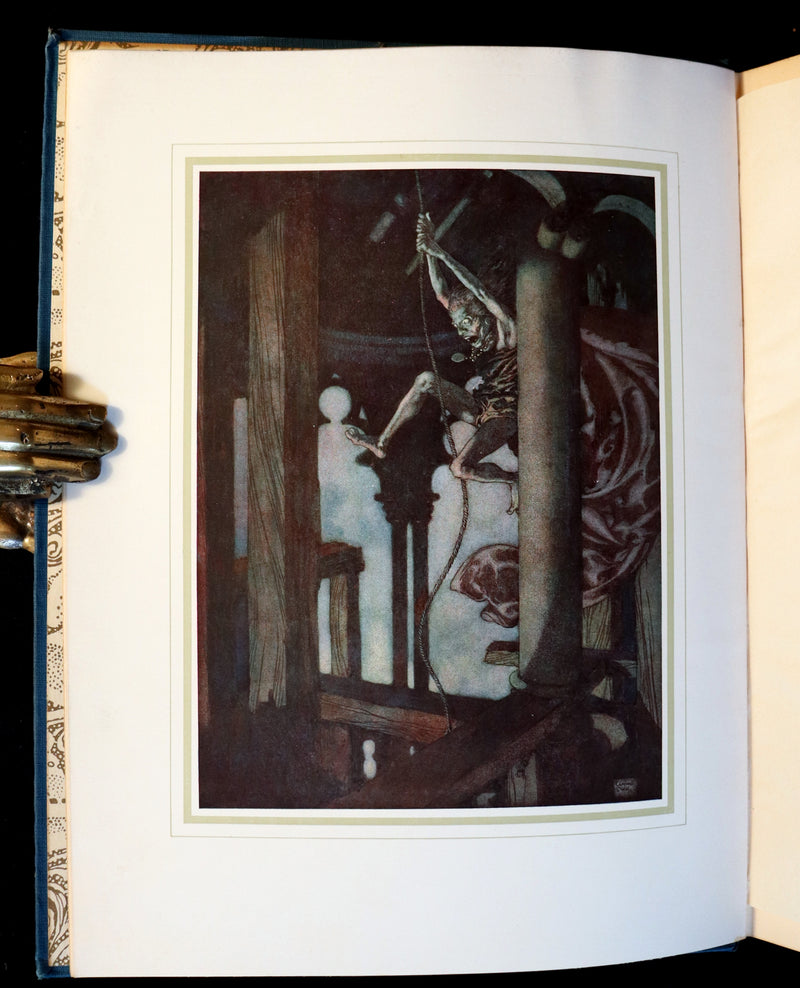 1910 First US Edition - The Poetical Works of Edgar Allan Poe Illustrated By Edmund Dulac.