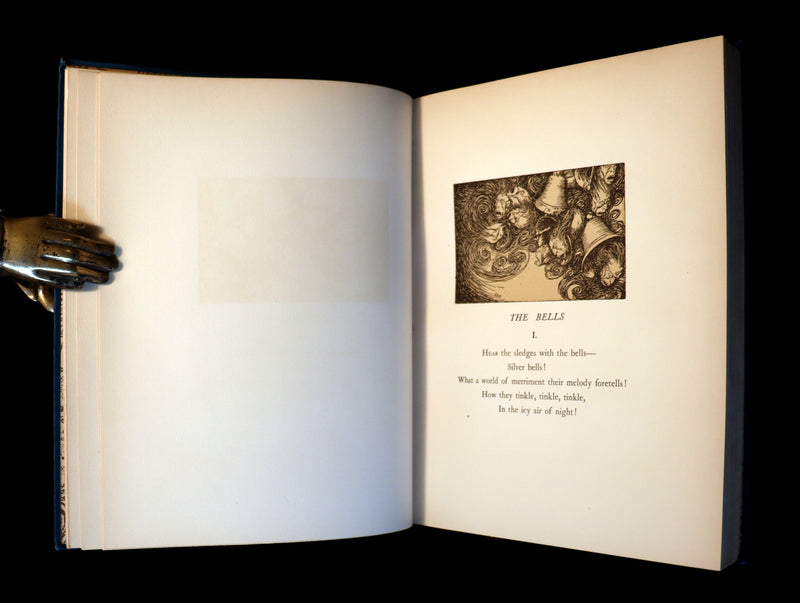 1910 First US Edition - The Poetical Works of Edgar Allan Poe Illustrated By Edmund Dulac.