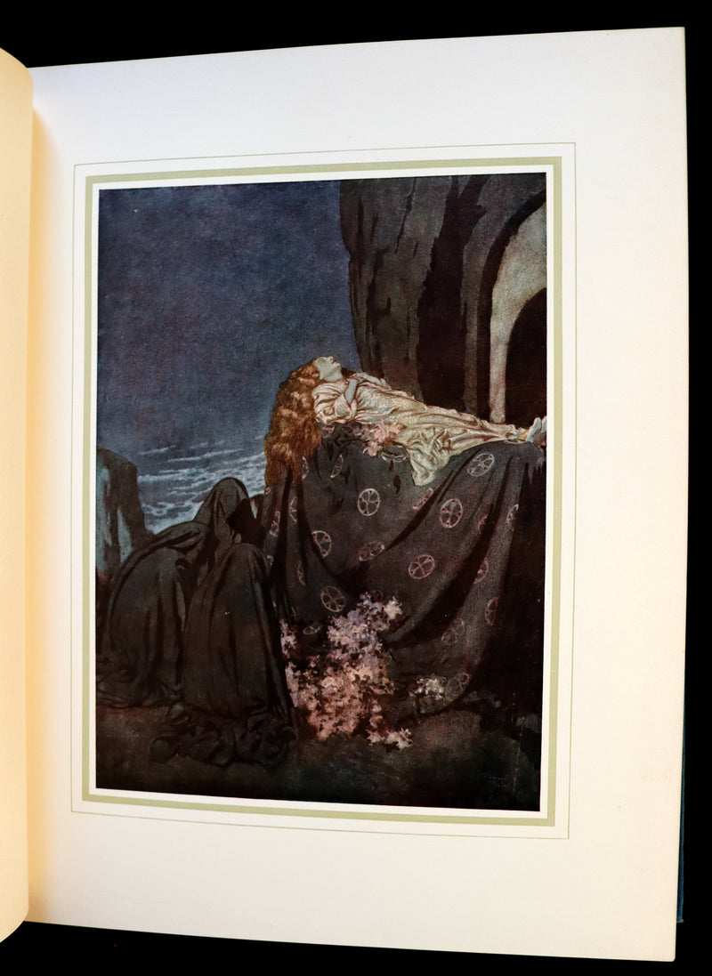 1910 First US Edition - The Poetical Works of Edgar Allan Poe Illustrated By Edmund Dulac.