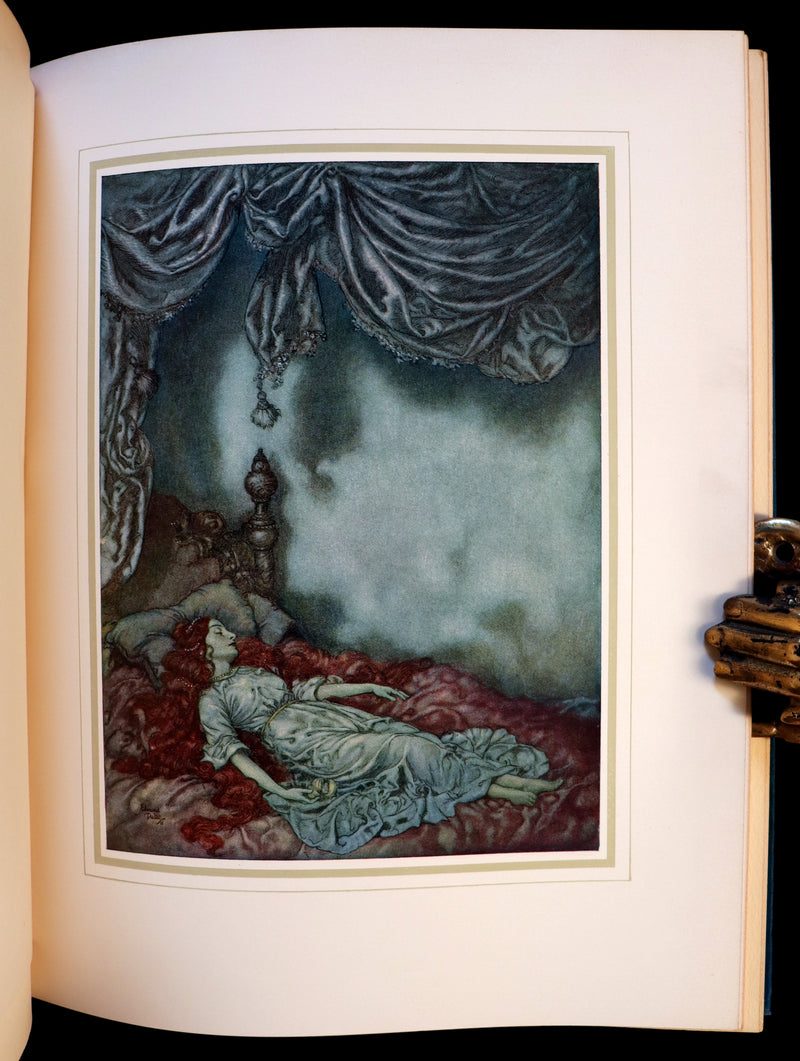 1910 First US Edition - The Poetical Works of Edgar Allan Poe Illustrated By Edmund Dulac.