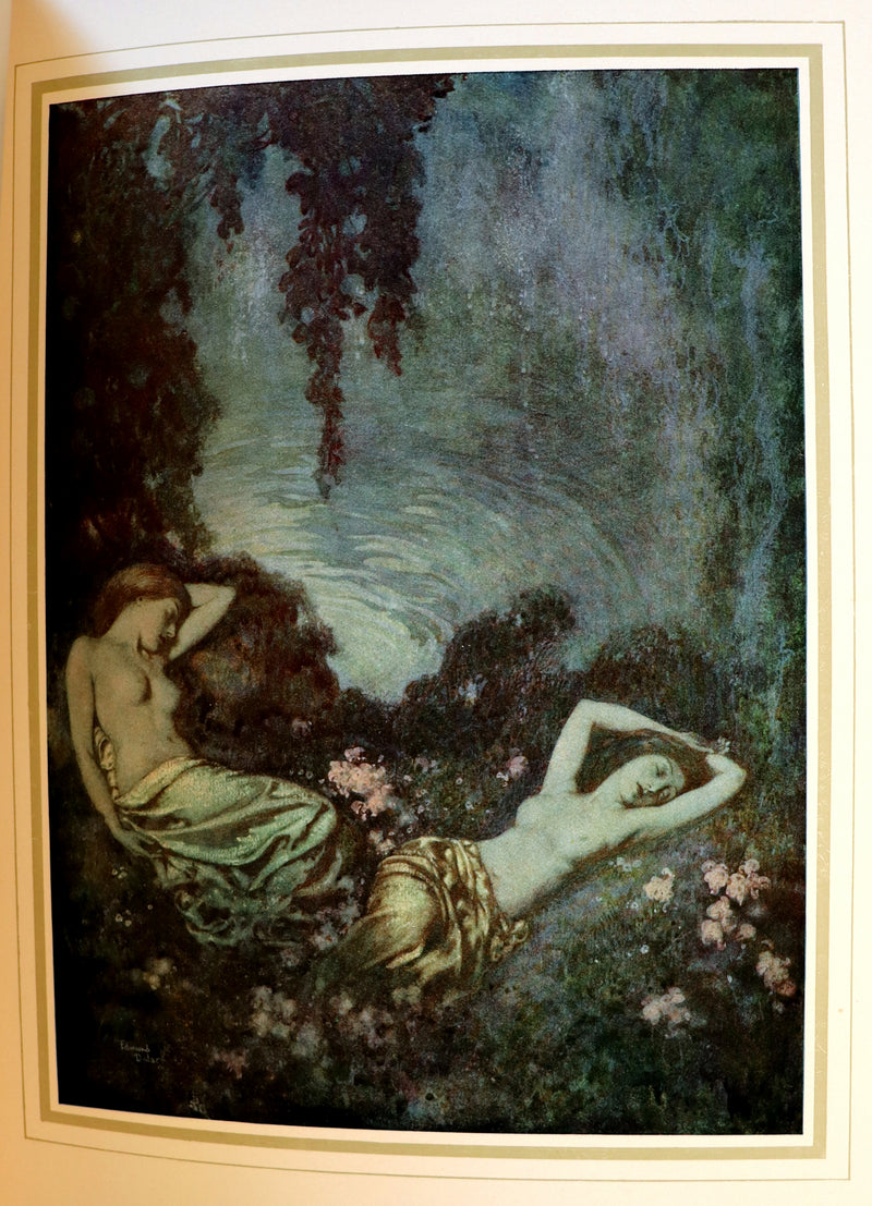 1910 First US Edition - The Poetical Works of Edgar Allan Poe Illustrated By Edmund Dulac.
