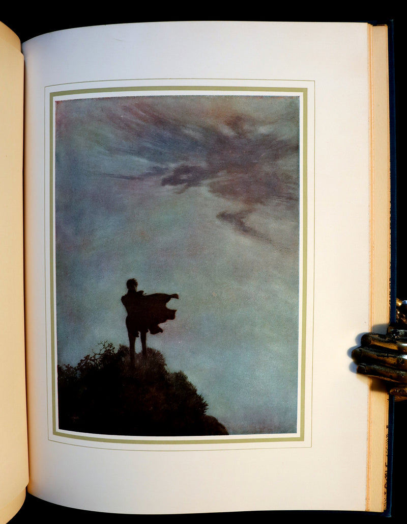 1910 First US Edition - The Poetical Works of Edgar Allan Poe Illustrated By Edmund Dulac.