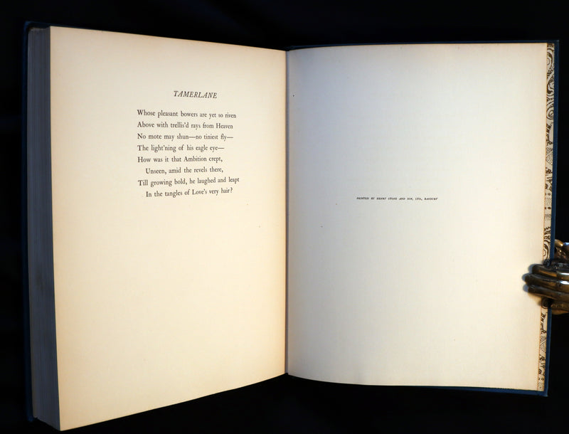 1910 First US Edition - The Poetical Works of Edgar Allan Poe Illustrated By Edmund Dulac.