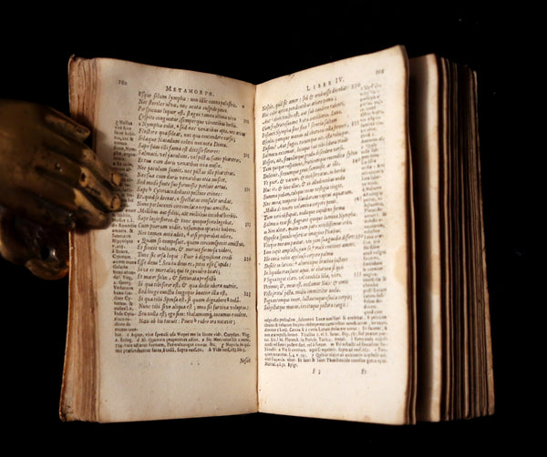 1649 Scarce Latin vellum Book - OVID's Metamorphoses - Publii Ovidii Nasonis Metamorphoseon libri XV.