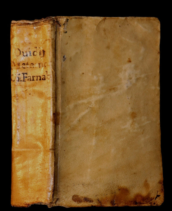 1649 Scarce Latin vellum Book - OVID's Metamorphoses - Publii Ovidii Nasonis Metamorphoseon libri XV.