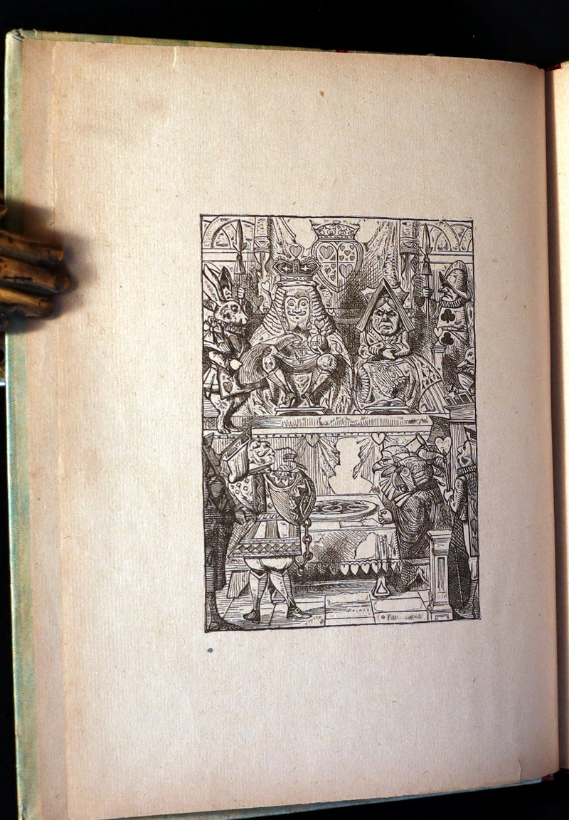 1900 Rare Book - Alice's Adventures in Wonderland by Lewis Carroll published by Donohue.