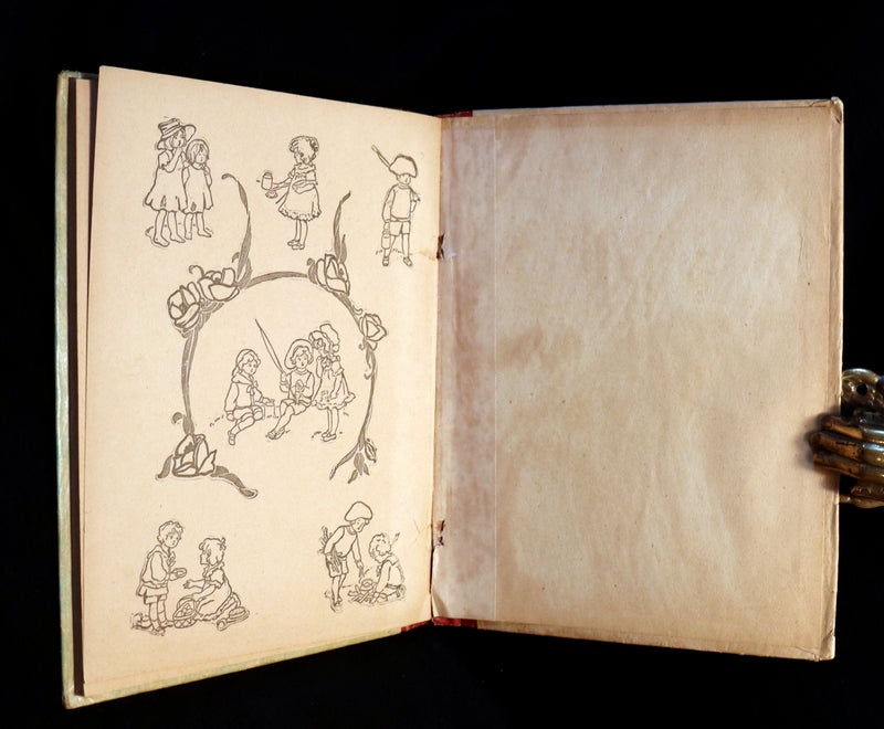 1900 Rare Book - Alice's Adventures in Wonderland by Lewis Carroll published by Donohue.