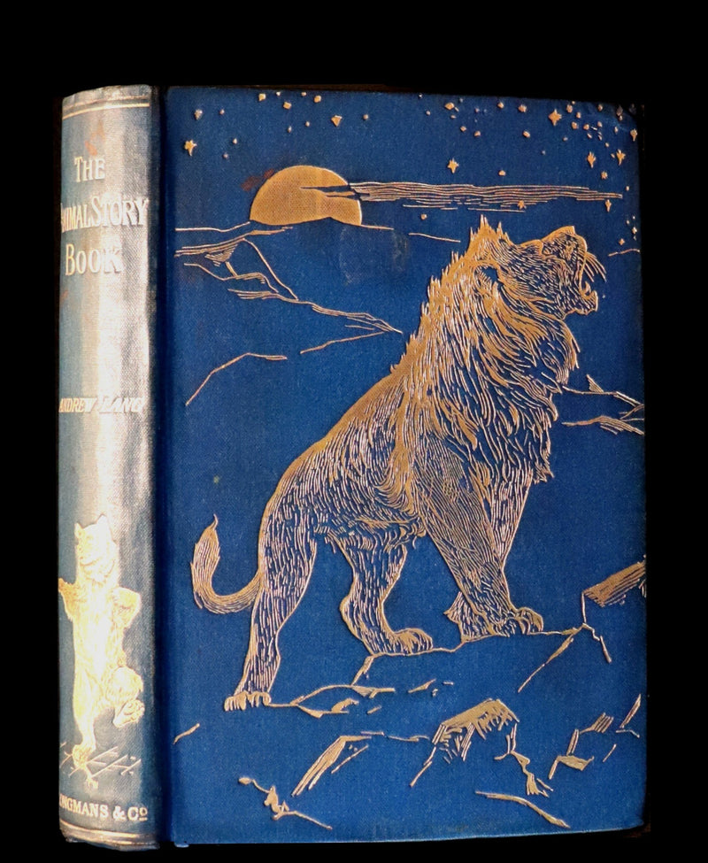 1903 Rare Book - The Animal Story Book by Andrew Lang Illustrated by H. J. FORD.