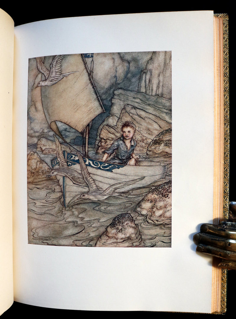 1918 Rare Book in a beautiful binding - The Springtide of Life illustrated by Arthur Rackham.