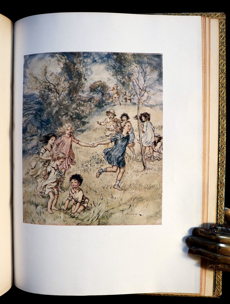 1918 Rare Book in a beautiful binding - The Springtide of Life illustrated by Arthur Rackham.