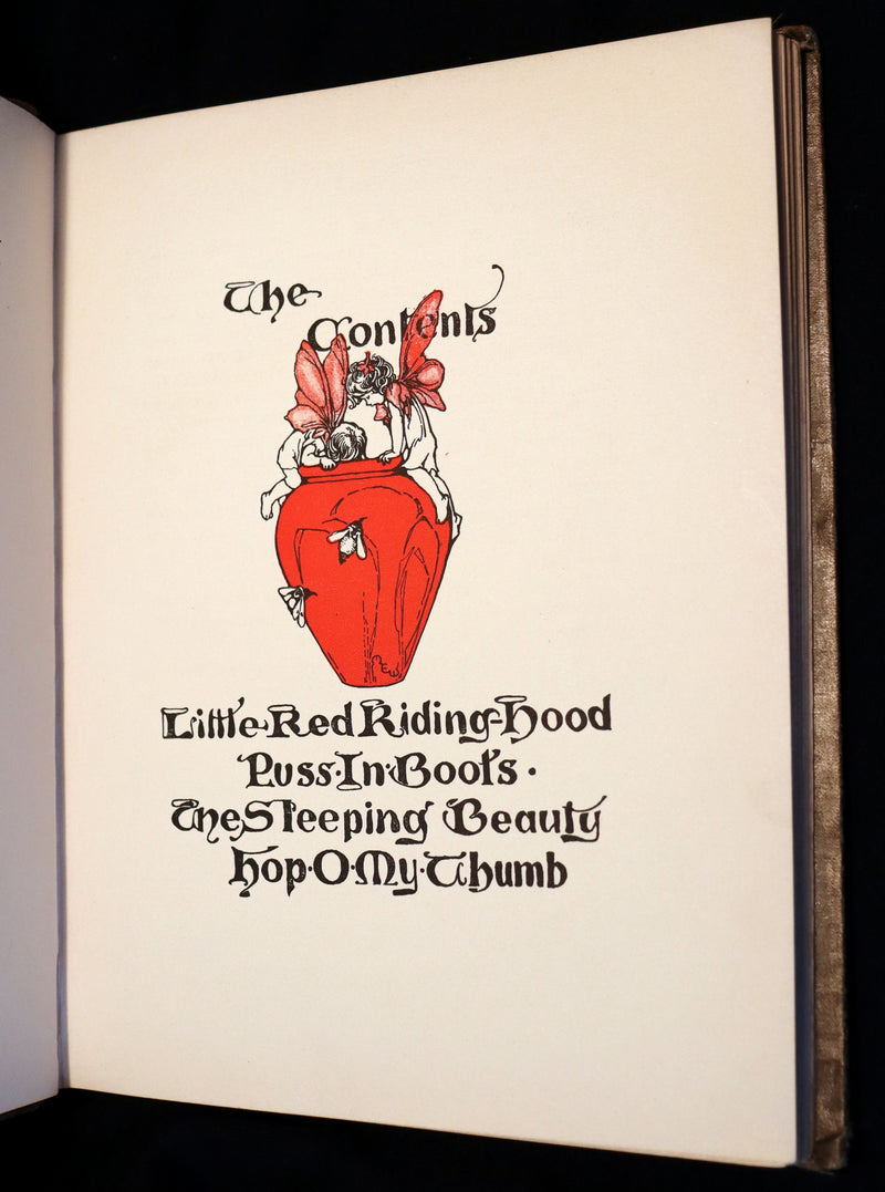 1909 Scarce First Edition - Old Fashioned Fairy Tales illustrated by Margaret Ely Webb.