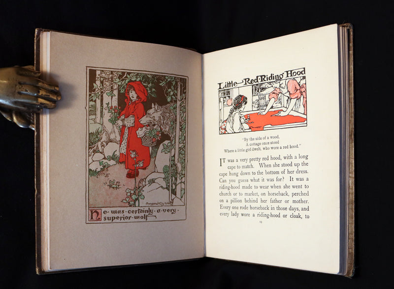 1909 Scarce First Edition - Old Fashioned Fairy Tales illustrated by Margaret Ely Webb.