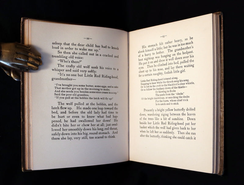 1909 Scarce First Edition - Old Fashioned Fairy Tales illustrated by Margaret Ely Webb.