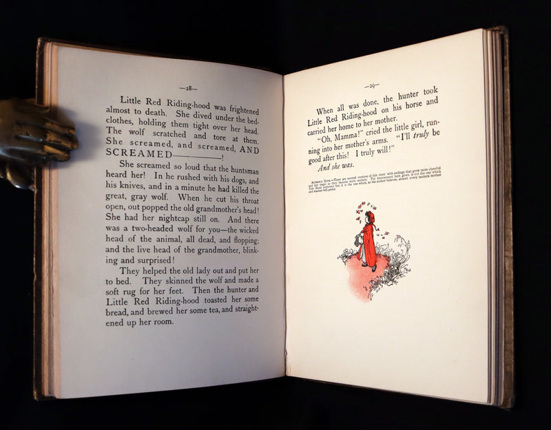 1909 Scarce First Edition - Old Fashioned Fairy Tales illustrated by Margaret Ely Webb.