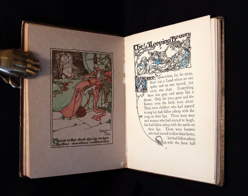 1909 Scarce First Edition - Old Fashioned Fairy Tales illustrated by Margaret Ely Webb.